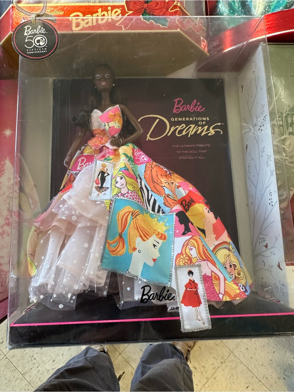 1994 Mattel African American Barbie 50th Anniversary Generations of Dreams NEW